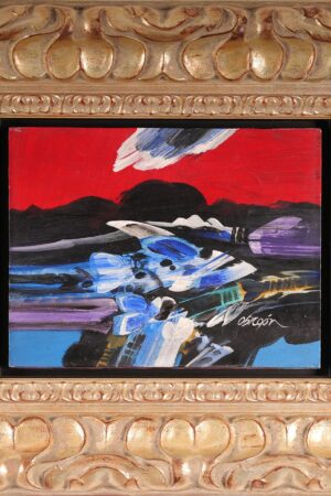 Barracuda with red sky (1988)