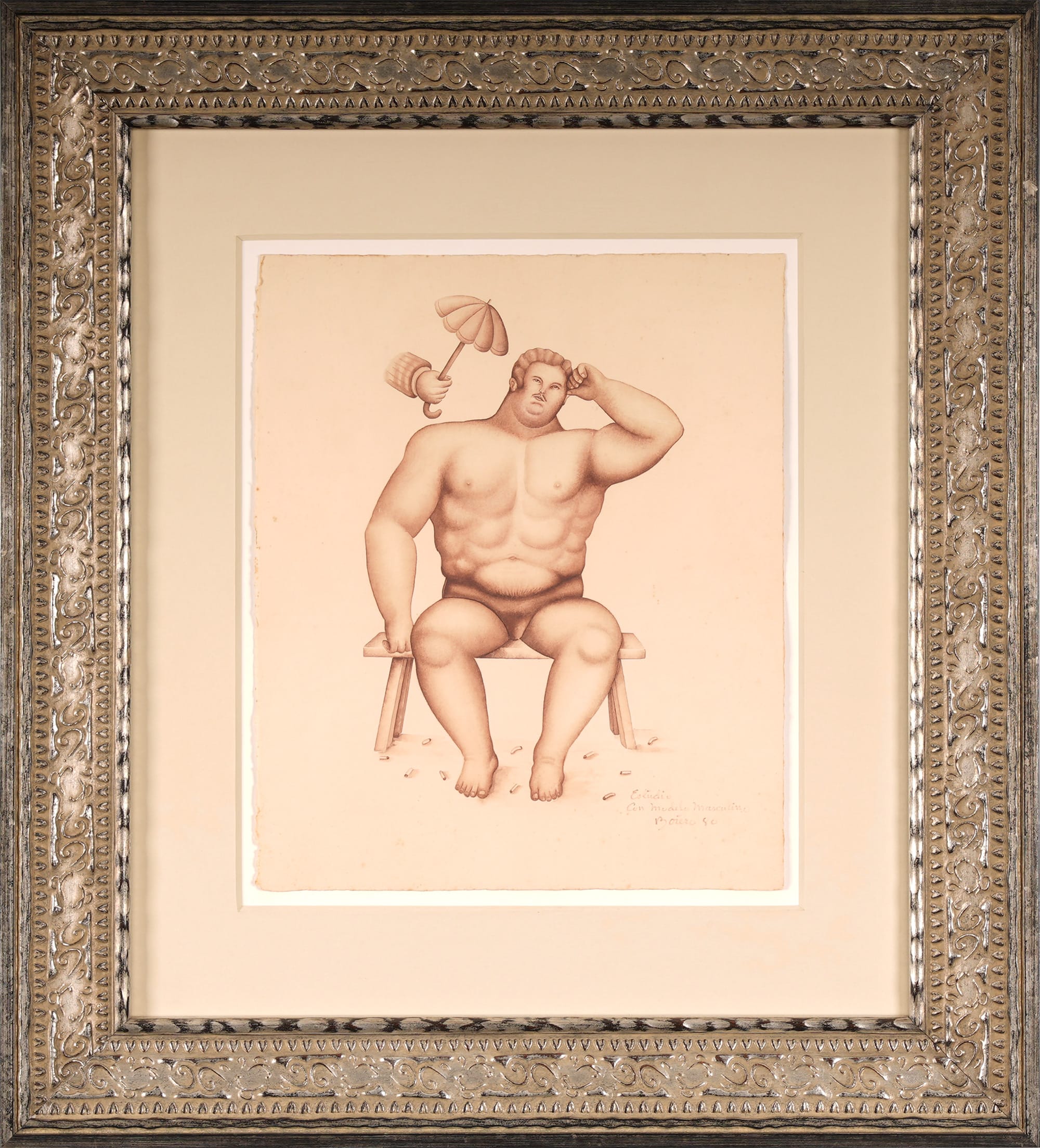 Study With Male Model (1980)